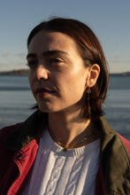 Load image into Gallery viewer, Rowan Double Abalone Earrings