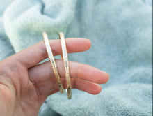 Load image into Gallery viewer, Floral Bangles Thick and Thin - Toasted Jewelry