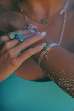 Load image into Gallery viewer, Sharkey Turquoise Floral Cuff - Toasted Jewelry