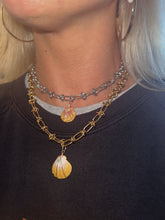 Load image into Gallery viewer, Beach Goth Hawaiian Sunrise Shell Necklace - Toasted Jewelry