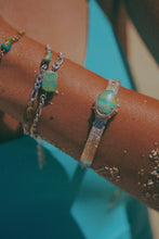 Load image into Gallery viewer, Sharkey Turquoise Floral Cuff - Toasted Jewelry