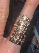 Load image into Gallery viewer, Custom 14k Gold Filled Band, personalized just fa you! - Toasted Jewelry