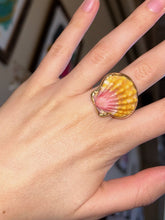 Load image into Gallery viewer, Sunrise Shell Floral Band Ring - Toasted Jewelry
