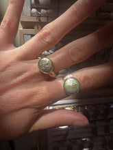 Load image into Gallery viewer, Green Pearl Floral Band - Toasted Jewelry