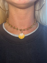 Load image into Gallery viewer, Beach Goth Hawaiian Sunrise Shell Necklace - Toasted Jewelry