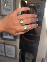 Load image into Gallery viewer, Green Pearl Floral Band - Toasted Jewelry