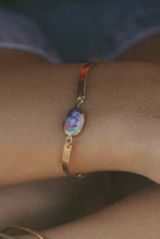 Load image into Gallery viewer, Siren Blue Pearl Pieces (choker, bracelet, mini hoops)