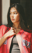 Load image into Gallery viewer, Siren Blue Pearl Pieces (choker, bracelet, mini hoops)