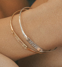 Load image into Gallery viewer, Custom Stamped Bangle