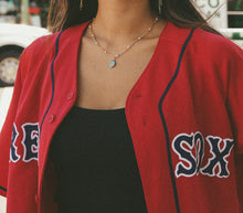 Load image into Gallery viewer, Siren Blue Pearl Kiki Necklace
