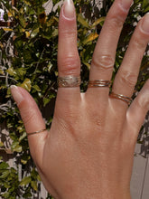 Load image into Gallery viewer, Thick Floral Band - Toasted Jewelry