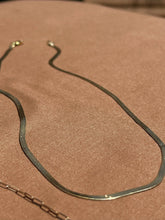 Load image into Gallery viewer, 14k Yellow Gold Herringbone Chain - Toasted Jewelry