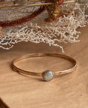 Load image into Gallery viewer, Baroque Pearl Bangle - Toasted Jewelry