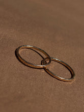 Load image into Gallery viewer, 14k Yellow Gold Hammered Rings - Toasted Jewelry