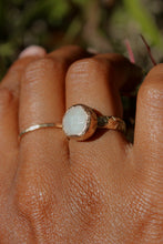 Load image into Gallery viewer, Rainbow Moonstone Floral Band - Toasted Jewelry