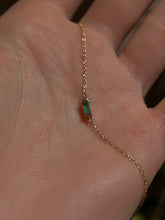 Load image into Gallery viewer, 14k Yellow Gold Emerald Bracelet - Toasted Jewelry