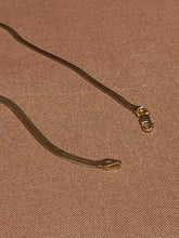Load image into Gallery viewer, 14k Yellow Gold Herringbone Chain - Toasted Jewelry