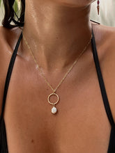 Load image into Gallery viewer, Cenote Pearl Link Chain Necklace - Toasted Jewelry