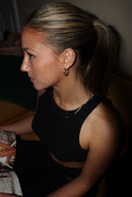 Load image into Gallery viewer, 14k Yellow Gold Huggies - Toasted Jewelry