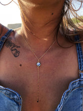 Load image into Gallery viewer, Abalone Lariat - Toasted Jewelry