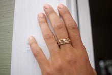 Load image into Gallery viewer, Dainty Beaded Ring Set (4 rings) - Toasted Jewelry