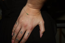 Load image into Gallery viewer, 14k Yellow Gold Emerald Bracelet - Toasted Jewelry
