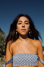 Load image into Gallery viewer, Momi Baroque Pearl Hoops - Toasted Jewelry