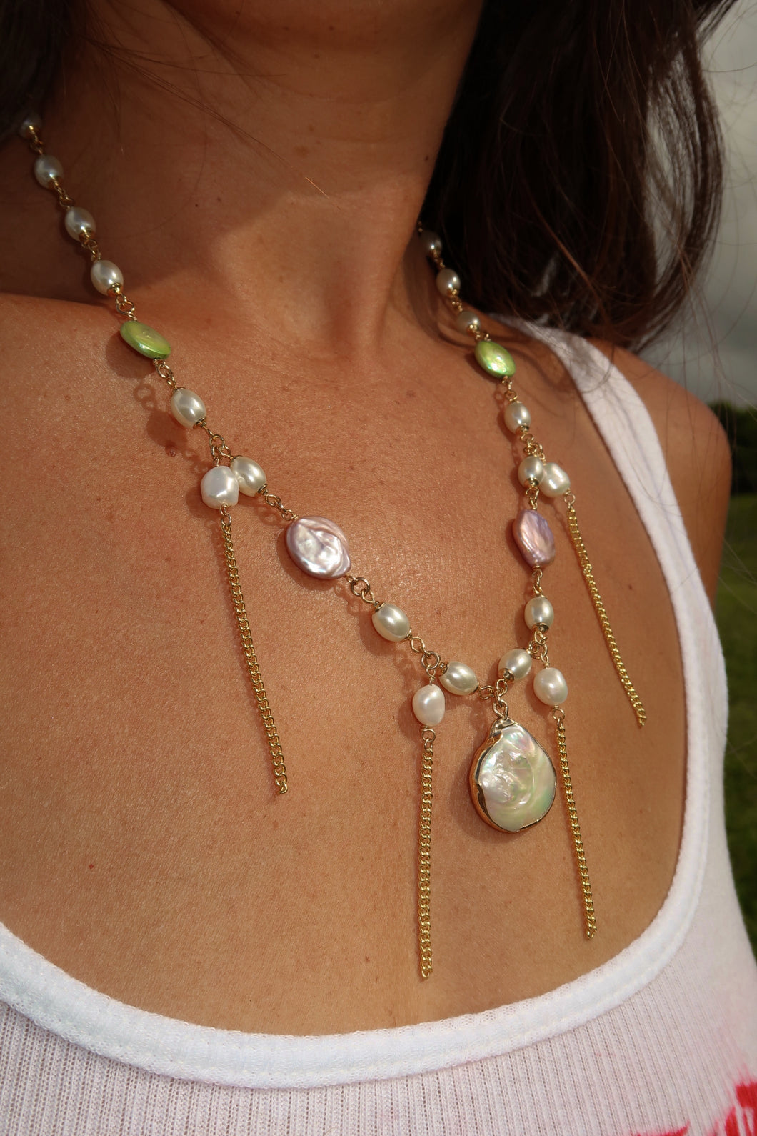 Betsy Pearl Necklace