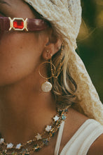 Load image into Gallery viewer, Waikīkī Pearl Hoops
