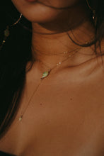 Load image into Gallery viewer, Davenport Green Pearl Necklace
