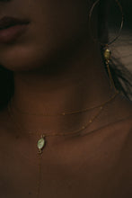 Load image into Gallery viewer, Davenport Green Pearl Necklace
