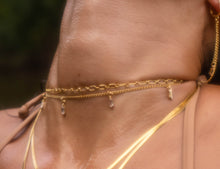 Load image into Gallery viewer, Cass CZ Double Chain Choker
