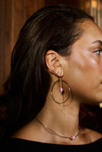 Load image into Gallery viewer, Cotton Candy Momi Hoops
