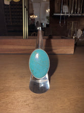 Load image into Gallery viewer, Turquoise Sterling Silver- Size 6 1/2
