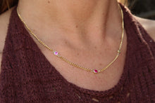 Load image into Gallery viewer, Dainty Birthstone Necklace
