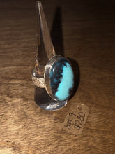 Load image into Gallery viewer, Turquoise Sterling Silver- Size 9
