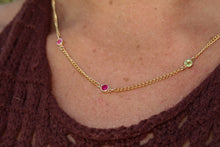 Load image into Gallery viewer, Dainty Birthstone Necklace
