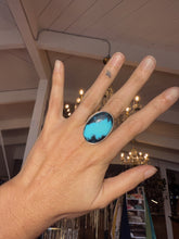 Load image into Gallery viewer, Turquoise Sterling Silver- Size 9
