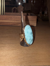 Load image into Gallery viewer, Larimar 14k Gold Filled- Size 9
