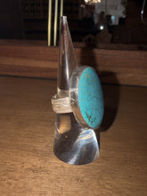 Load image into Gallery viewer, Turquoise Sterling Silver- Size 6 1/2
