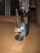 Load image into Gallery viewer, Turquoise Sterling Silver- Size 9
