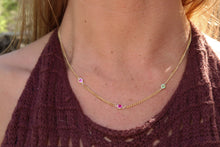 Load image into Gallery viewer, Dainty Birthstone Necklace
