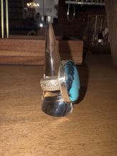 Load image into Gallery viewer, Turquoise Sterling Silver- Size 9
