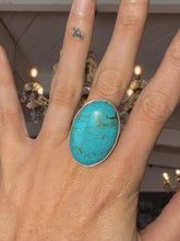 Load image into Gallery viewer, Turquoise Sterling Silver- Size 9
