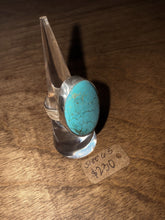 Load image into Gallery viewer, Turquoise Sterling Silver- Size 6 1/2
