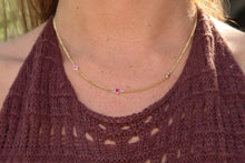 Load image into Gallery viewer, Dainty Birthstone Necklace
