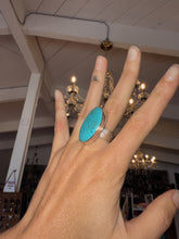 Load image into Gallery viewer, Turquoise Sterling Silver- Size 6 1/2
