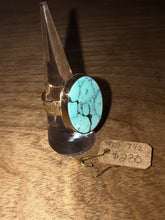 Load image into Gallery viewer, Turquoise 14k Gold Filled- Size 7 1/2
