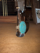 Load image into Gallery viewer, Turquoise Sterling Silver- Size 9
