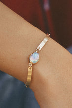 Load image into Gallery viewer, Siren Blue Pearl Pieces (choker, bracelet, mini hoops)
